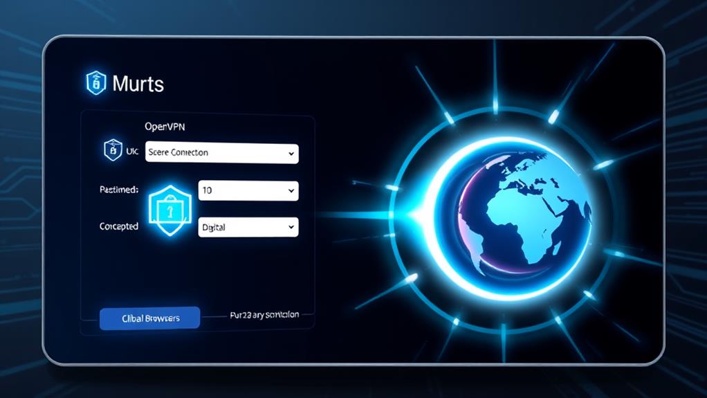 secure vpn network setup