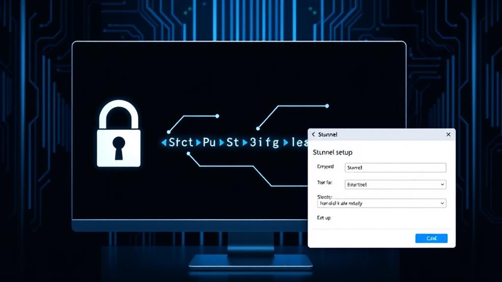 configuring secure tunnel connections